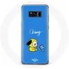 Coque pour Samsung Galaxy S8 Plus Bangtan BTS BT21 Chimmy Jimin Fond B...