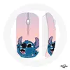 Souris Sans Fil Stitch le Nez en l'air fond rose Maniacase