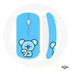 Souris Sans Fil Bangtan BTS BT21 Koya RM Fond Bleu Maniacase