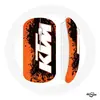 Souris Sans Fil KTM Logo blanc fond orange Maniacase