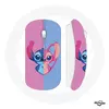 Souris Sans Fil Stitch et angel bleu rose Maniacase