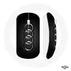 Souris Sans Fil Audi Logo cache moyeu fond noir Maniacase
