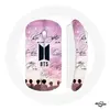 Souris Sans Fil BTS Bangtan Affiche Signature Logo Noir Maniacase