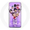 Coque pour Samsung Galaxy J3 2017 BTS TinyTAN Animation Affiche RM Jin...