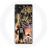 Coque pour Samsung Galaxy A21s PSG Neymar et Mbappé Joyeux noël Maniac...