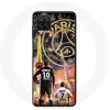 Coque pour Samsung Galaxy A42 5G PSG Neymar et Mbappé Joyeux noël Mani...