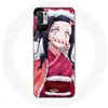 Coque pour Xiaomi Redmi Note 10T 5G Anime Demon Slayer Kamado Nezuko L...