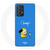 Coque pour Samsung Galaxy A33 5G Bangtan BTS BT21 Chimmy Jimin Fond Bl...