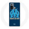 Coque pour Xiaomi Redmi Note 10 Pro Olympique de marseille OM logo ble...