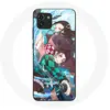 Coque pour Samsung Galaxy A03 Tanjiro et Nezuko Demon Slayer Kimetsu n...