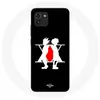 Coque pour Samsung Galaxy A03 Hunter x Hunter Manga Logo Noir Maniacas...