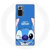 Coque pour Xiaomi Redmi Note 10 Pro Stitch mignon fond bleu Maniacase