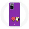 Coque pour Xiaomi Redmi Note 10 Pro BTS Bangtan Sonyeondan BT21 Tata V...