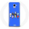 Coque pour Samsung Galaxy A6 2018 BTS BT21 Tata Chimmy Cooky Rj Koya S...