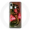 Coque pour Samsung Galaxy A20 Cobra Kai Logo Affiche Série Maniacase