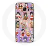 Coque pour Samsung Galaxy S7 Demon slayer merry christmas affiche le c...