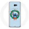 Coque pour Samsung Galaxy A5 2016 Stitch neige joyeux Noël bleu Maniac...