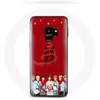 Coque pour Samsung Galaxy S9 Plus BTS Bangtan Garçons Fond Rouge Cadea...