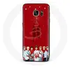Coque pour Samsung Galaxy S7 BTS Bangtan Garçons Fond Rouge Cadeau de ...
