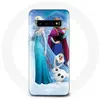 Coque pour Samsung Galaxy S10 La Reine Des Neiges Elsa Anna Olaf Mania...