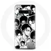 Coque pour Samsung Galaxy S10 Plus Attaque des Titans Manga Levi Acker...
