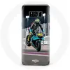 Coque pour Samsung Galaxy S8 Valentino Rossi Pilote de vitesse motoGP ...