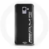 Coque pour Samsung Galaxy J6 2018 Amg Logo Carbone Texture Maniacase