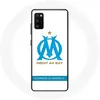 Coque pour Samsung Galaxy S20 Olympique de Marseille OM logo Bleu Mani...