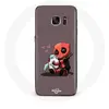 Coque pour Samsung Galaxy S7 Edge DeadPool Unicorn Licorne Maniacase