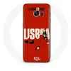 Coque pour Samsung Galaxy S7 Edge La casa de papel Lisboa dessin Mania...