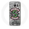 Coque pour Samsung Galaxy S7 Edge Riverdale south side serpents logo M...