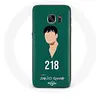 Coque pour Samsung Galaxy S7 Edge Squid Game Cho Sang woo numéro 218 M...