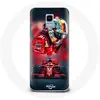 Coque pour Samsung Galaxy A8 2018 Formule 1 Sebastian Vettel Pilote F1...