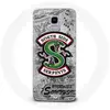 Coque pour Samsung Galaxy A6 2018 Riverdale south side serpents logo M...