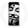 Coque pour Samsung Galaxy A8 2018 Nous sommes légion masque anonyme Ma...