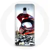 Coque pour Samsung Galaxy A8 2018 Casque MotoCross Maniacase