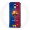Coque pour Samsung Galaxy A8 2018 FC Barcelone Logo Équipe de football...