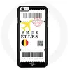 Coque pour Iphone SE 2020 Bruxelles Belgique avion Maniacase