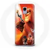 Coque pour Samsung Galaxy A8 2018 Le Roi Lion Simba et Mufasa Maniacas...