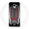 Coque pour Samsung Galaxy A6 2018 Audi S8 Logo rouge Maniacase