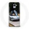Coque pour Samsung Galaxy A8 2018 Formule 1 McLaren Voiture Gris Mania...