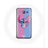 Coque pour Samsung Galaxy j3 2016 Stitch et angel bleu rose Maniacase