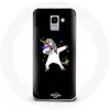 Coque pour Samsung Galaxy A6 2018 Dab unicorn licorne Maniacase