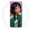Coque pour samsung galaxy S6 Squid Game Kang Sae Byeok art Maniacase