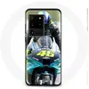 Coque pour Samsung Galaxy S20 Ultra Valentino Rossi Pilote de course m...