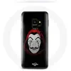 Coque pour Samsung Galaxy S9 plus La casa de papel Masque Maniacase