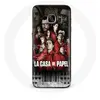 Coque pour Samsung Galaxy S6 Edge La casa de papel affiche personnages...