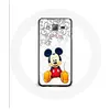 Coque pour Samsung Galaxy J5 2016 Mickey Mouse Fleurs Coeurs Maniacase