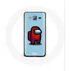 Coque pour Samsung Galaxy J7 2016 Among Us jeu vidéo Fond bleu Maniaca...