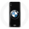 Coque pour Samsung Galaxy A10 BMW Logo fond noir Maniacase
